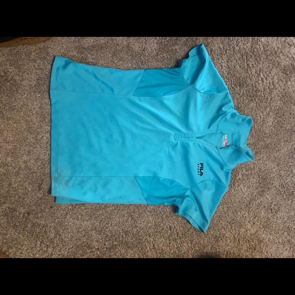 New wot fila golf shirt